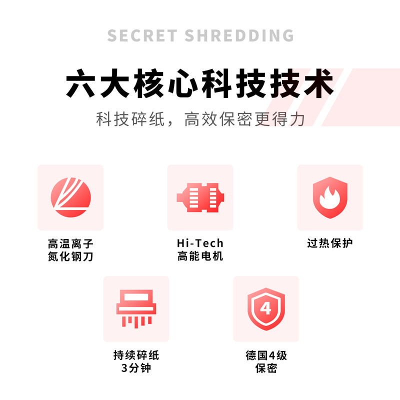 得力9931碎紙機(白)(臺)