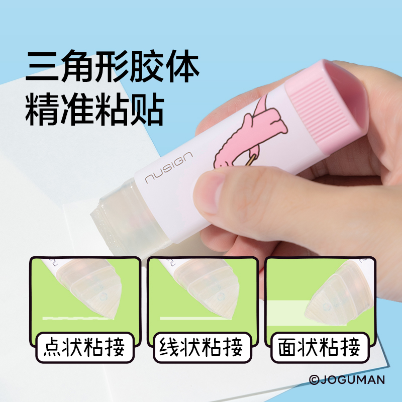 紐賽NS144-Q喬古漫固體膠(混)(三角形8g/支)