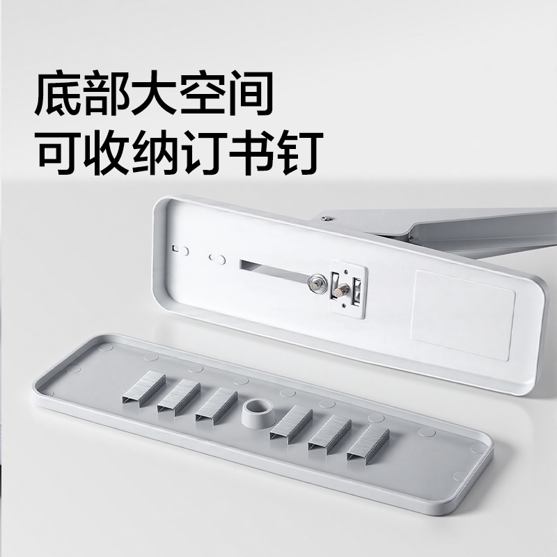 得力TA724重型訂書(shū)機(jī)100頁(yè)(白色)(臺(tái))