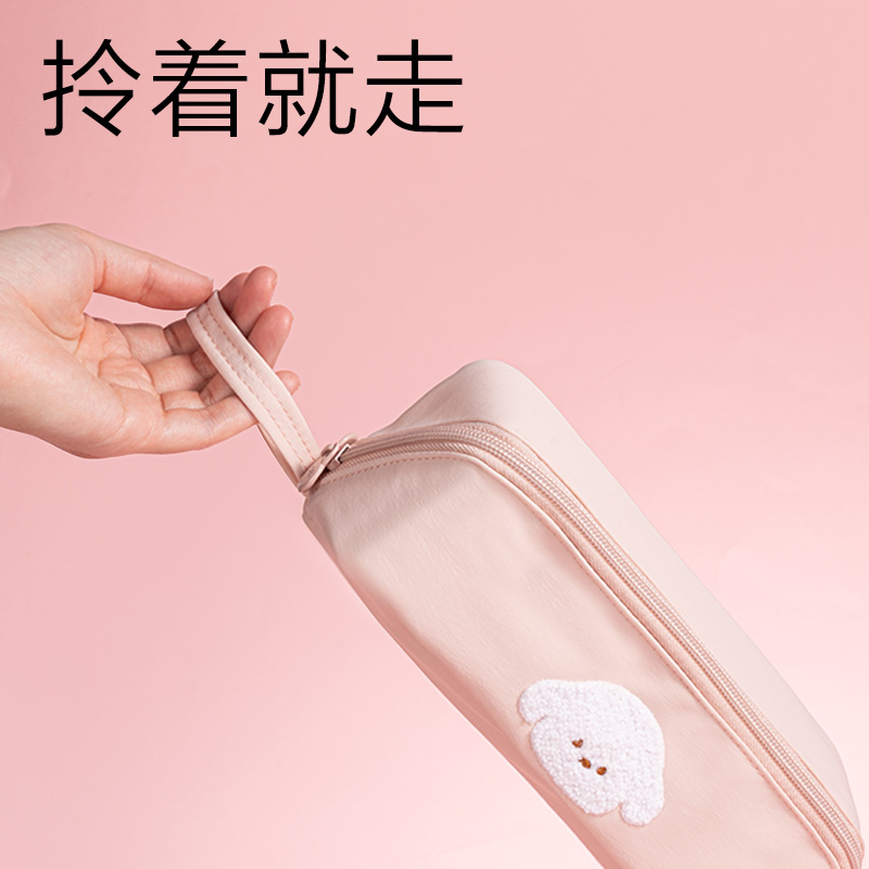 得力BC627爪爪聯盟全開式筆袋(混)(個)