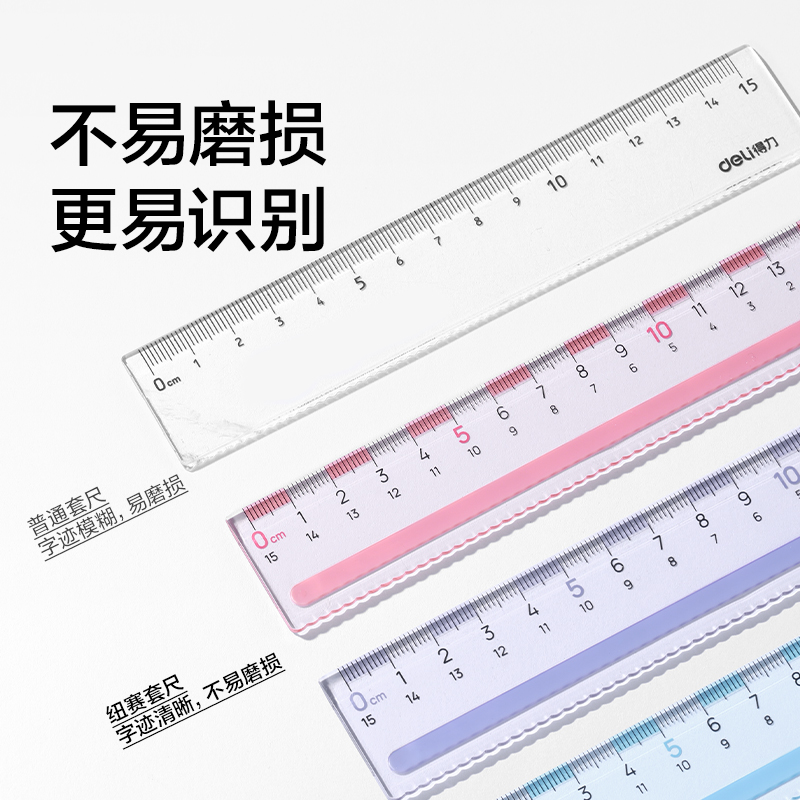 紐賽NS095防滑易拾取套尺-四件套（紫色）（套）
