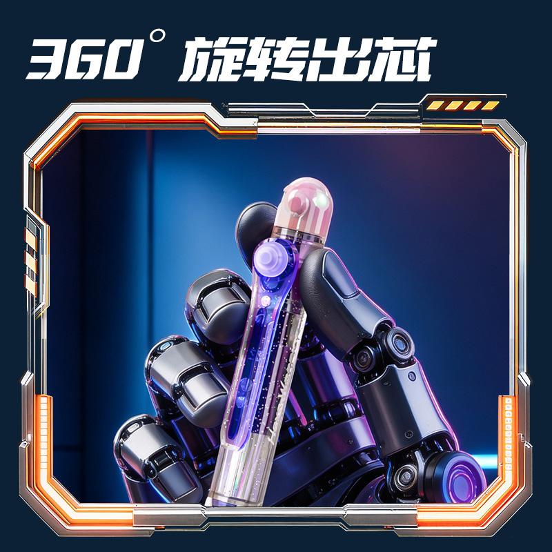得力SS036-3六邊形戰士黑曜騎士濃黑可擦中性筆0.5mm子彈頭(黑)3支/盒
