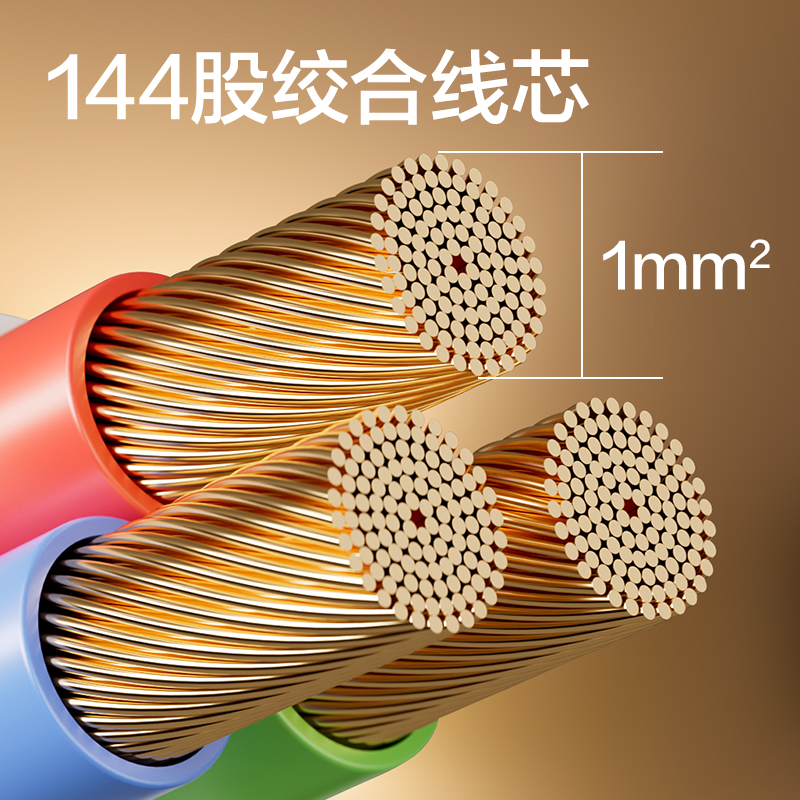 得力LU4033(1.7)延長線插座_3+3_1.7米_PE袋(白)(個)