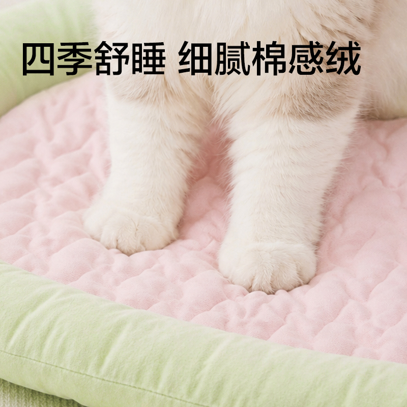 得力Bembam_BM602_L碼寵物豆豆軟墊(綠)(個)