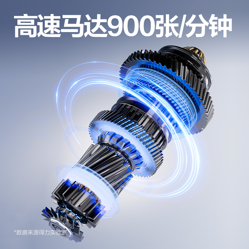 得力9103點鈔機-點鈔機(灰)(臺)