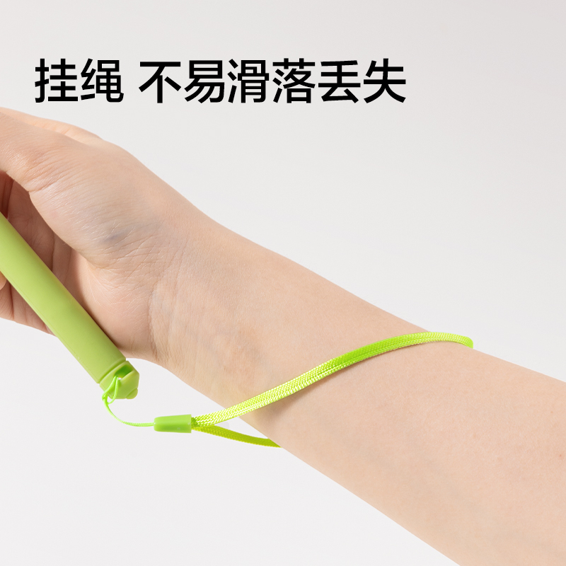 得力VC817伸縮式指讀棒60cm(綠色)(把)