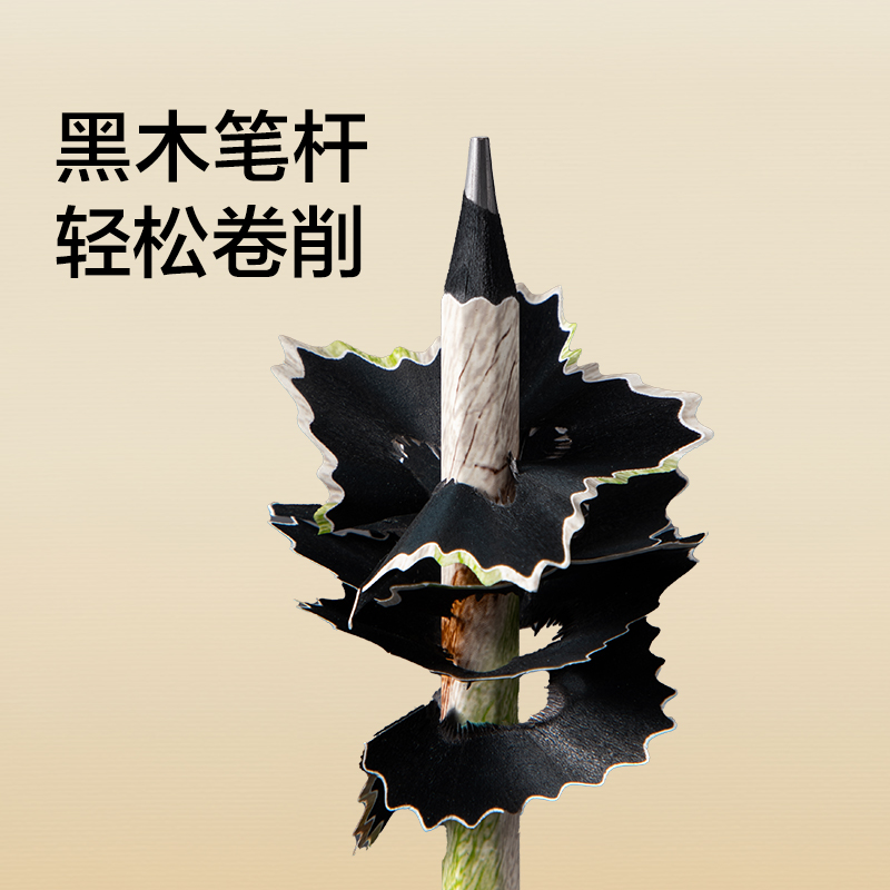 紐賽NS1738-2B煥新黑金鉛筆2B(混)(8支/盒)