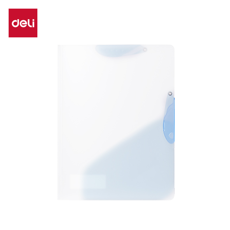 得力PP704趣味雙旋轉報告夾(藍)(個)